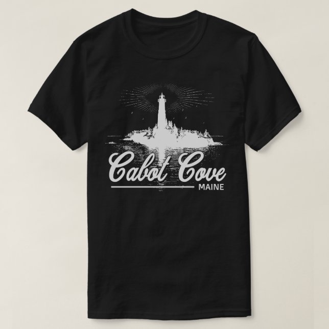 Cabot Cove Maine from Murder She Wrote T-Shirt (Design Front)