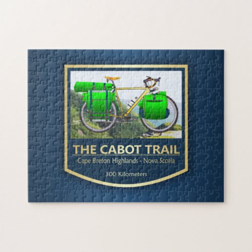 Cabot Trail bike2 Jigsaw Puzzle