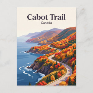 Cabot Trail Canada Postcard