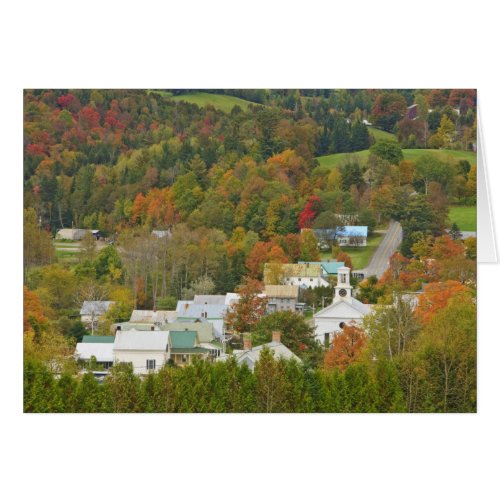 Cabot Vermont in fall Northeast Kingdom