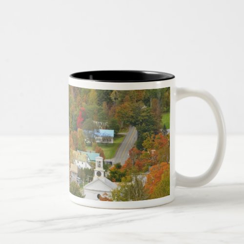 Cabot Vermont in fall Northeast Kingdom Two_Tone Coffee Mug