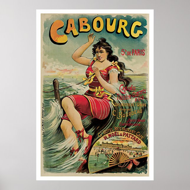 Cabourg Paris France Poster (Front)