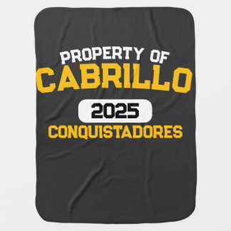 Cabrillo Library Hoodie Baby Blanket