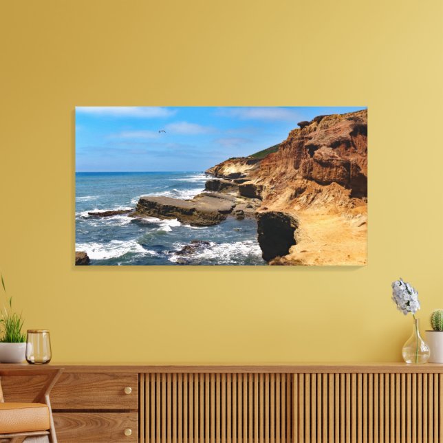 Cabrillo National Monument Canvas Print (Insitu(LivingRoom))