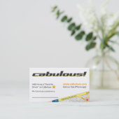 Cabulous Business Card for Drivers (Standing Front)