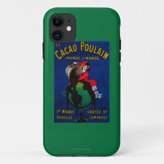 Cacao Poulain Vintage PosterEurope iPhone 11 Case