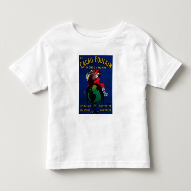 Cacao Poulain Vintage PosterEurope Toddler T-shirt (Front)