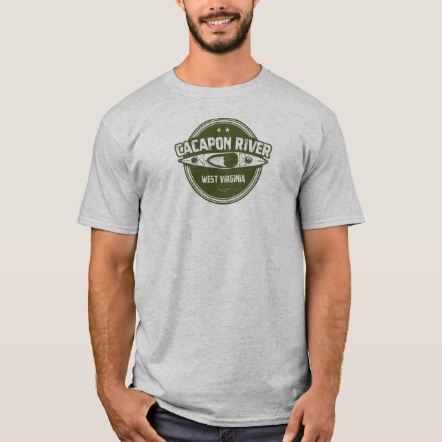 Cacapon River, West Virginia T-Shirt (Front)