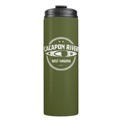 Cacapon River West Virginia Thermal Tumbler