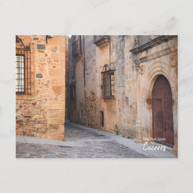 Caceres Alleyway, Spain Postcard (Front)