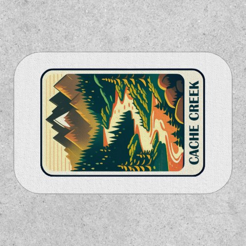 Cache Creek California Colors Patch