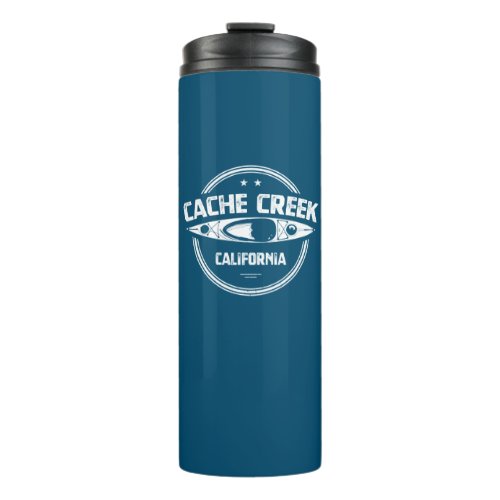 Cache Creek California Kayaking Thermal Tumbler