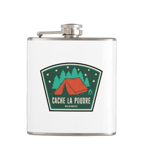 Cache La Poudre Wilderness Colorado Camping Flask