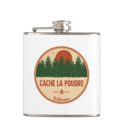 Cache La Poudre Wilderness Colorado Flask