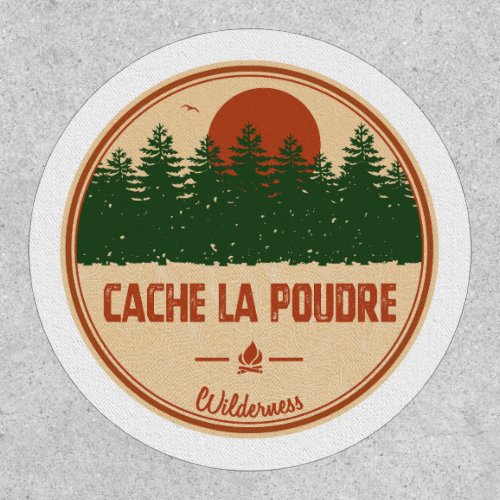 Cache La Poudre Wilderness Colorado Patch