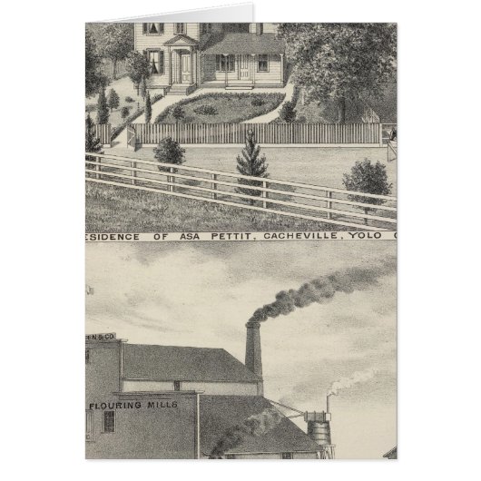 Cacheville res, Madison mill Cards (Front)