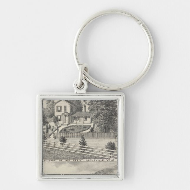 Cacheville res, Madison mill Keychain (Front)