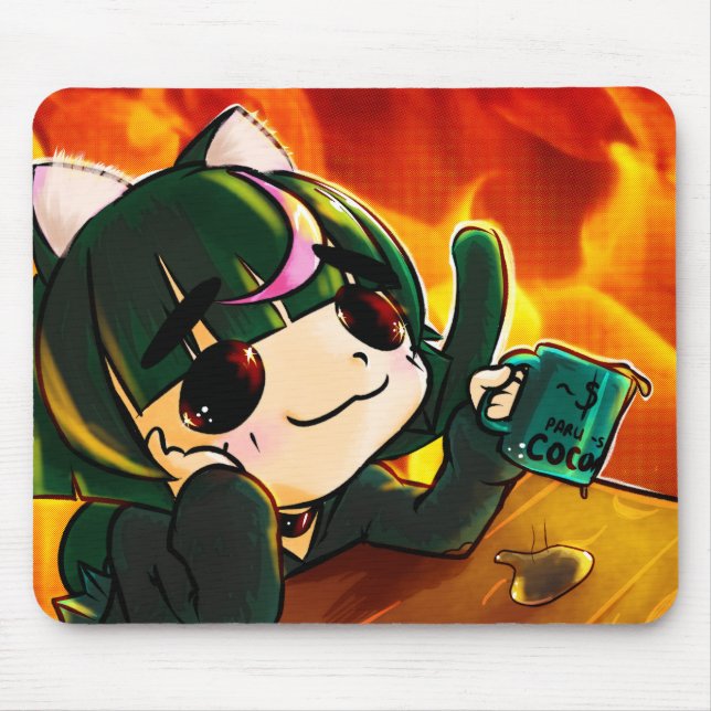 Cachytan everything is fine mouse pad (Front)