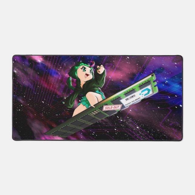 CachyTan surf Desk Mat (Front)