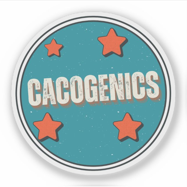 Cacogenics Sticker (Front)