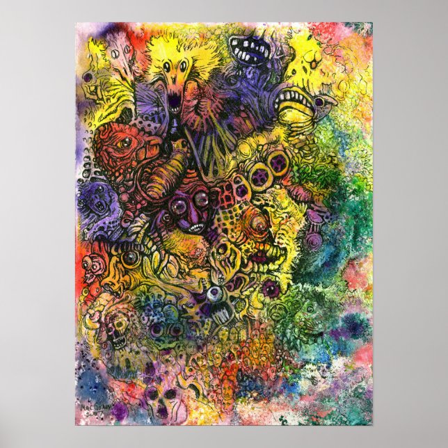 Cacophony of Color Poster (Front)