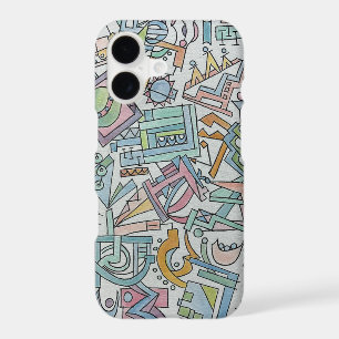 Cacophony-Whimsical Abstract Watercolor Art iPhone 17 Case