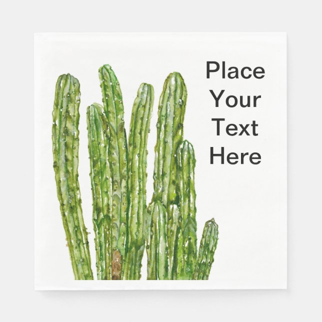 Cacti 2 Napkin (Front)