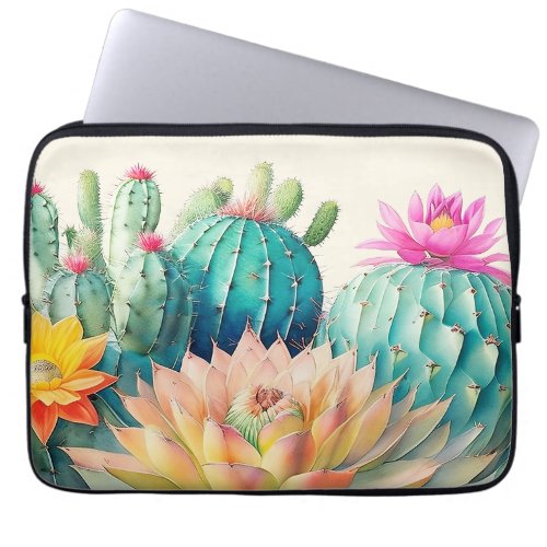 Cacti And Succulent Laptop Sleeve