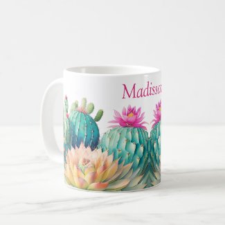 Cacti And Succulent With Name