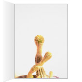 Cacti Elegant Greeting Card (Inside (Right))