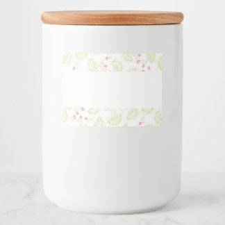 Cacti flowers food label