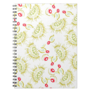Cacti flowers notebook