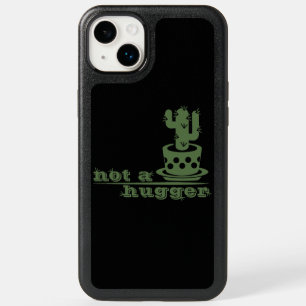Cacti Not a hugger cactus funny saying OtterBox iPhone 14 Plus Case