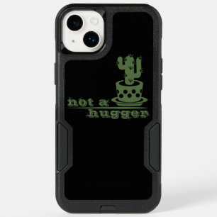 Cacti Not a hugger cactus funny saying OtterBox iPhone 14 Plus Case