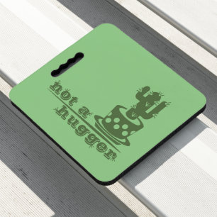 Cacti Not a hugger cactus funny saying Seat Cushion