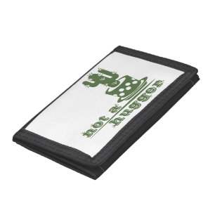 Cacti Not a hugger cactus funny saying Tri-fold Wallet