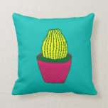 Cactus 05 throw pillow
