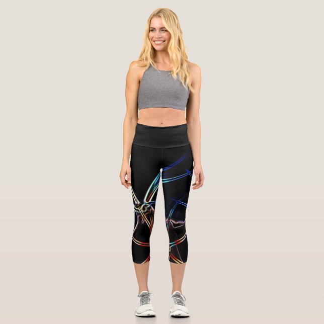 Cactus 1 lecapa capri leggings (Front)