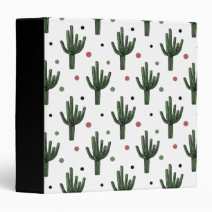 Cactus 3 Ring Binder
