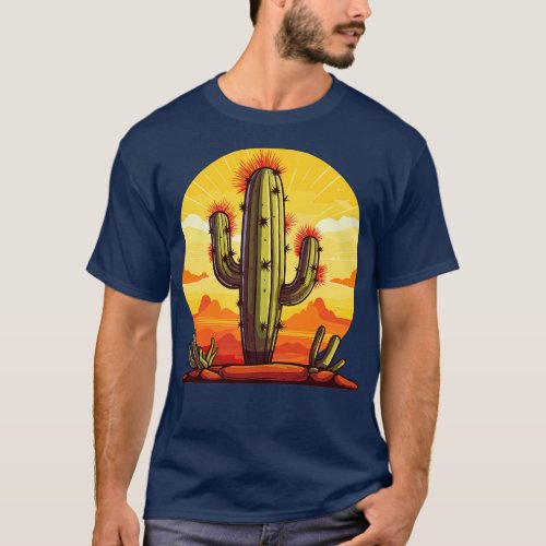 Cactus 9 T_Shirt