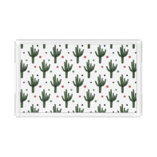 Cactus Acrylic Tray