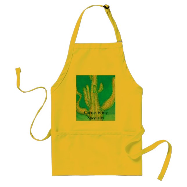 Cactus Adult Apron (Front)