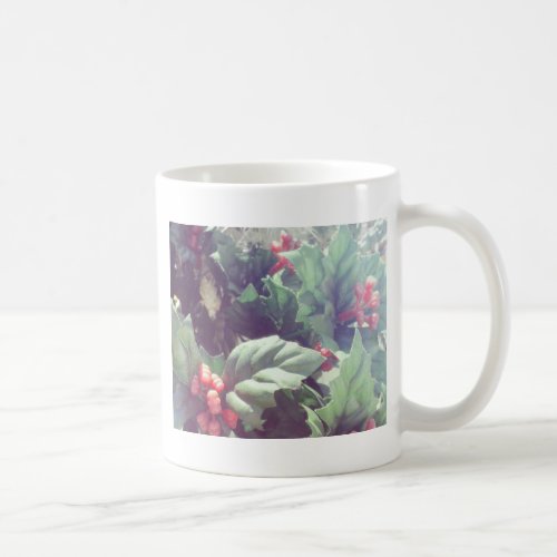 Cactus and Christmas decorations Coffee Mug