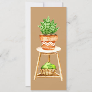 Cactus and Fruit Book Mark