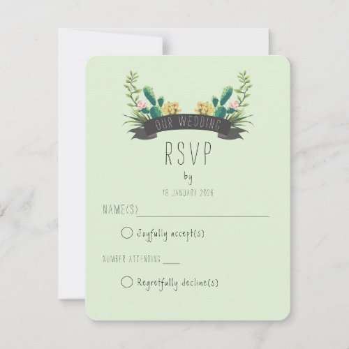 Cactus and Succulent Boho Wedding