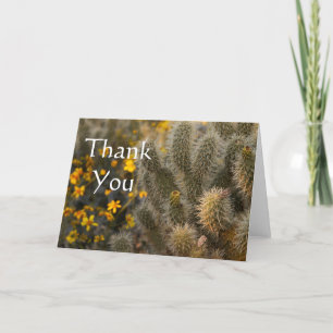 Cactus and Wildflowers, Thank you