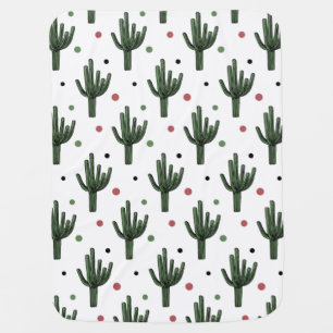 Cactus Baby Blanket