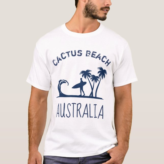 Cactus Beach Australia surfing T-Shirt (Front)