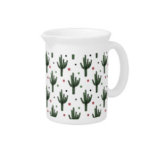 Cactus Beverage Pitcher