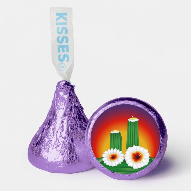 Cactus Blossom Hershey®'s Kisses® (Front)